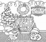 Christmas Coloring Pages Minions Drawing Printable Merry Cool Wacky Party Minion Color Kids Things Collage Print Teens Pdf Teenagers Draw sketch template