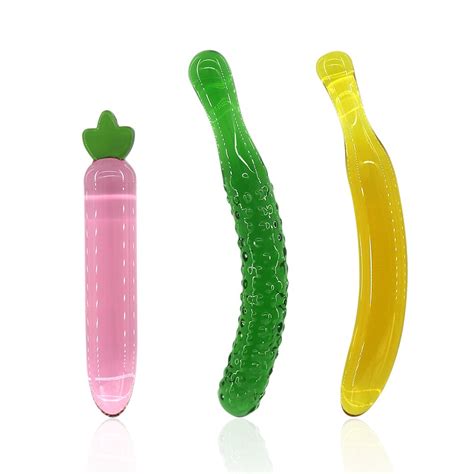 Exvoid Banana Cucumber G Spot Massager Anal Plug Sex Toys For Women Men