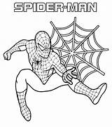 Coloring Spider Man Pages Amazing Getcolorings Printable Color sketch template