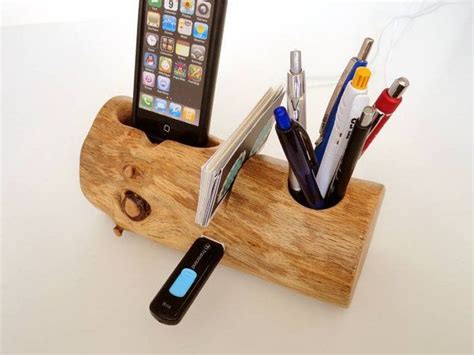 image result  unique desk tidy  holders wooden