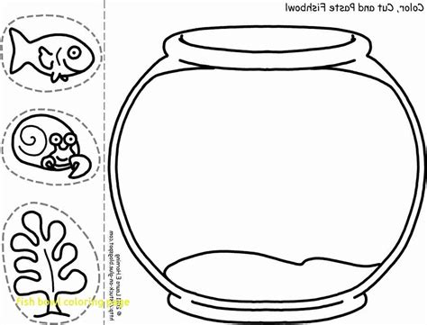 fish bowl coloring page  getcoloringscom  printable colorings