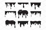 Dripping Paint Drip Creativemarket Draw Pictur Splatter Splashes Fbcd Trippy Fonts sketch template