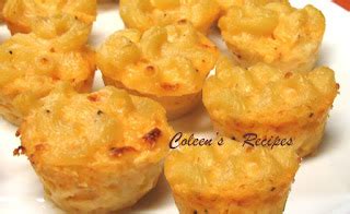 coleens recipes mini mac  cheese bites