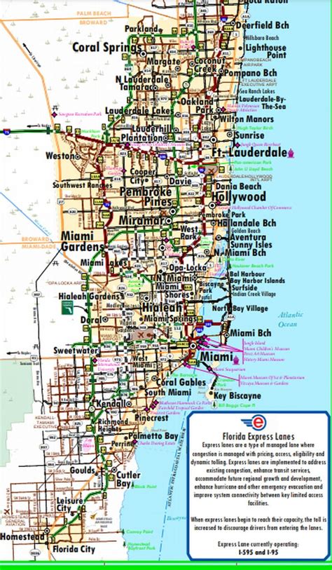 maps  south florida draw  topographic map
