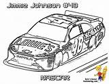 Coloring Pages Nascar Car Johnson Koenigsegg Cars Race sketch template