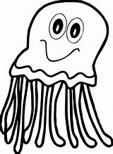 Jellyfish Jelly Wecoloringpage sketch template
