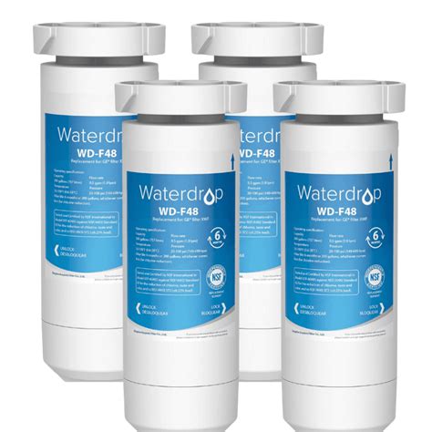 Waterdrop Xwf Refrigerator Water Filter Replacement For Ge® Xwf