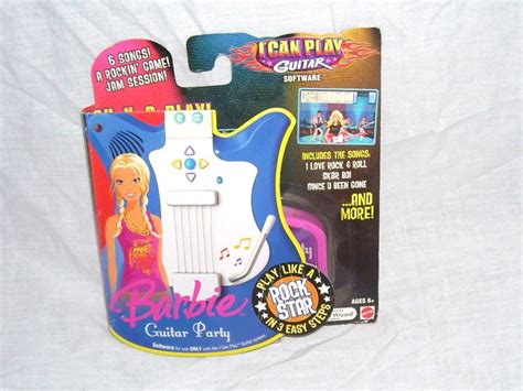 i can play guitar barbie guitar party software cartridge new 2007
