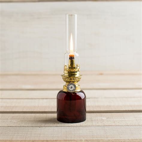 1884 Swedish Glass And Brass Oil Lamp Oil Lamps Brass Lantern Lamp