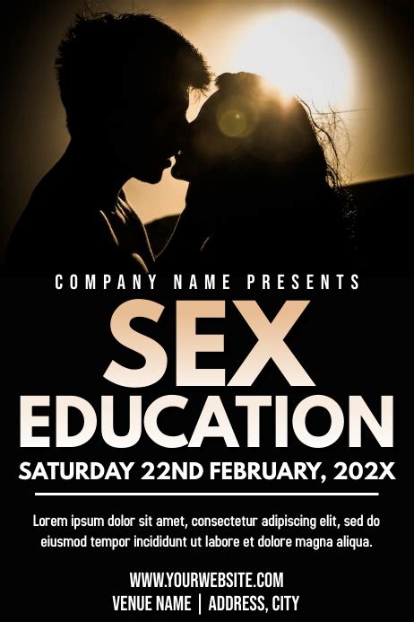 Copy Of Template Sex Education Postermywall