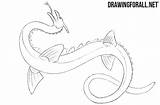 Sea Serpent Draw Drawing Tutorials Myths Ayvazyan Stepan Legends Posted sketch template