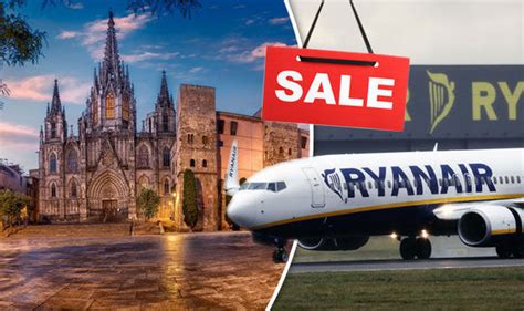 ryanair slash fares  barcelona      january sale travel news travel