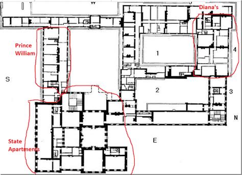 Inside Apartment 1a Kensington Palace Floor Plan Melaniereber