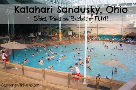 kalahari sandusky ohio  huge waterpark filled   rides