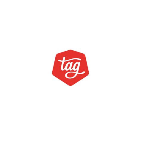 tag logo  santos henarejos graphic design logo typography