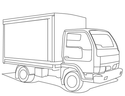 fascinating truck coloring pages  kids  activity truck