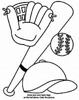 Baseball Coloring Pages Exciting Game sketch template