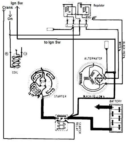 mustang alternator wiring diagram wiring diagram