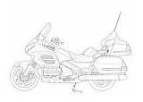 Goldwing Honda Clipart Clipground sketch template