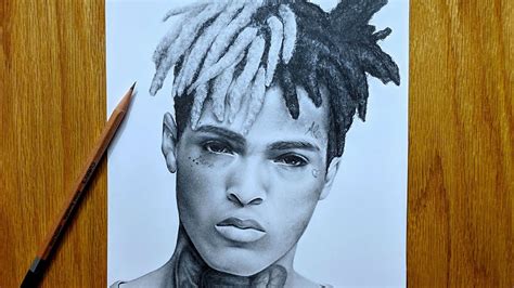 Drawing Xxxtentacion Realistic Graphite Drawing Youtube