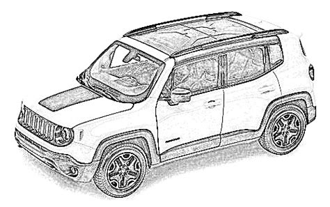 jeep renegade modelo en miniatura  escala