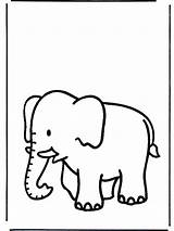 Elephant Coloring Pages Animals Kids Advertisement sketch template