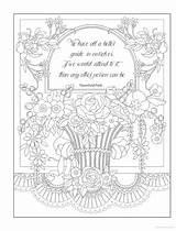 Coloring Austen Dover Witty sketch template