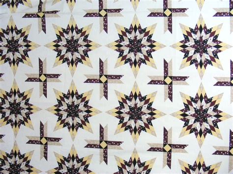 heritage quilting and more cheater quilt top material 90 x