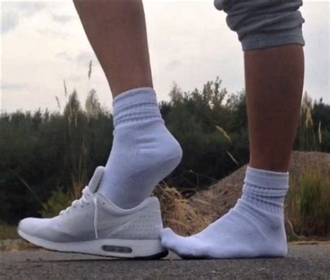 Clean White Socks Lover — Yeah 😏 Sock Lovers White Sock Puma