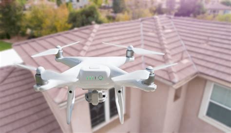 perform  drone roof inspection