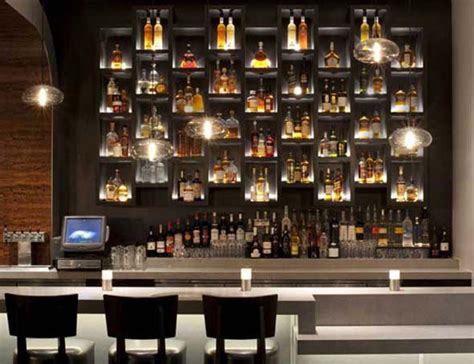10 Inspiring Restaurant Bars With Modern Flair Shelves