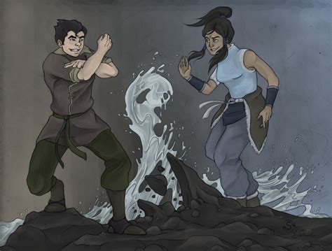 Korra And Bolin By Spottednymph On Deviantart
