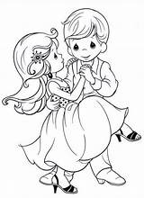 Coloring Couple Pages Precious Moments Wedding Cute Printable Couples Colouring Cartoon Drawing Kids Drawings Color Cartoons Book Sheets Print Getdrawings sketch template