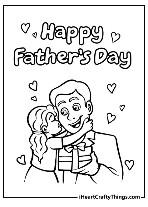 happy father  day coloring pages  kids happy father  day