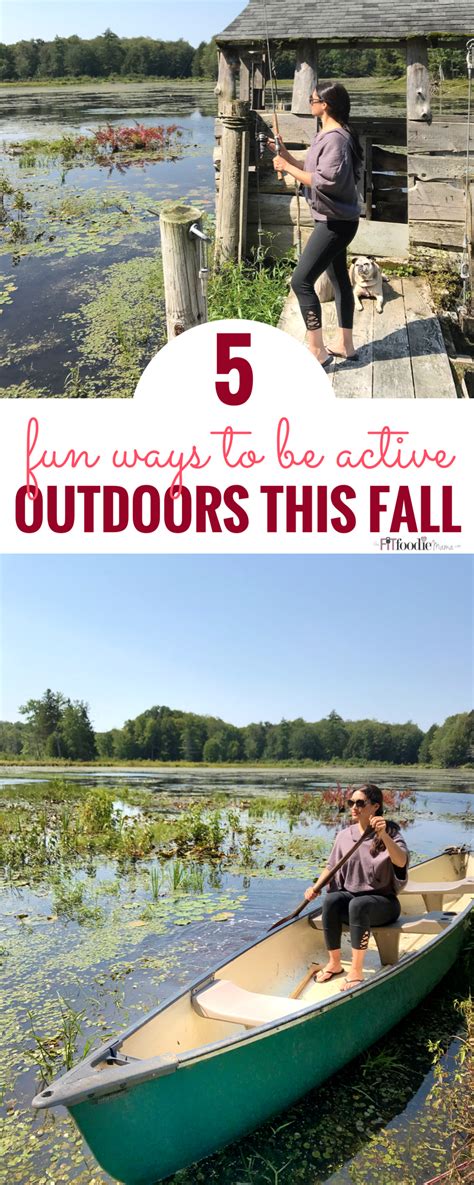 5 ways to stay active outdoors this fall no equipment