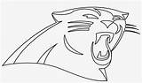 Panthers Getdrawings Seekpng Pngitem sketch template