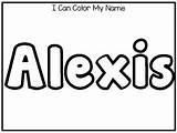 Alexis Name Tracing Activities Kdg Prep Handw Editable Preschool Non Subject sketch template