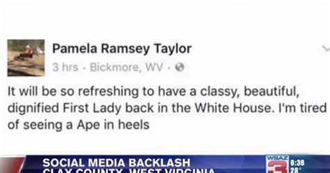 West Virginia Official Who Called Michelle Obama Ape In