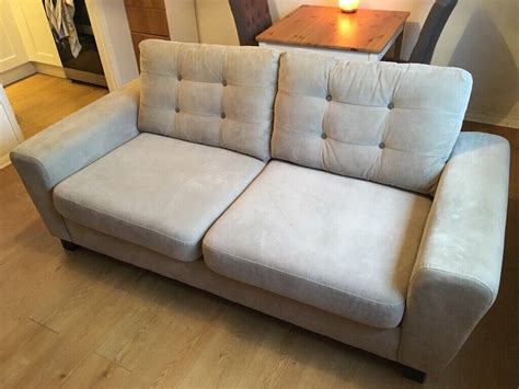 comfy light grey sofa  kingston london gumtree