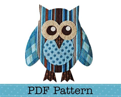 owl applique pattern printable owl applique applique templates