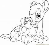 Bambi Thumper Coloring Pages Coloringpages101 Printable Color A4 Categories sketch template