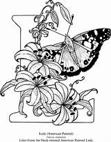 Coloring Pages Dover Publications Book Welcome Butterfly Choose Board Guidelines sketch template