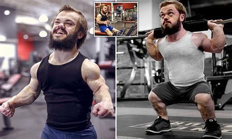 Bodybuilder Dwarf Goes To The Gym Six Times A Week And
