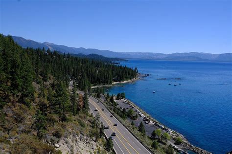 scenic drive  lake tahoe action  guide