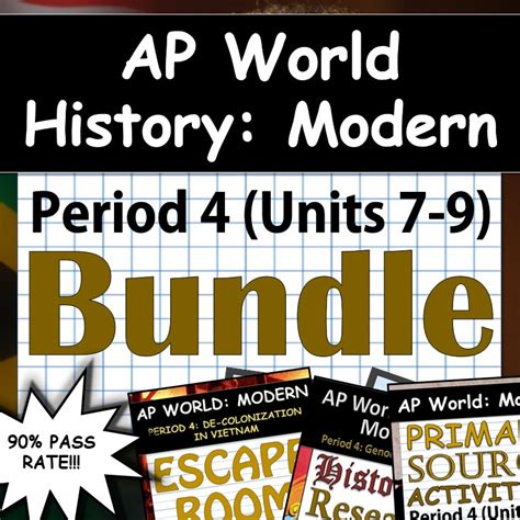 ap world history period  units   bundle