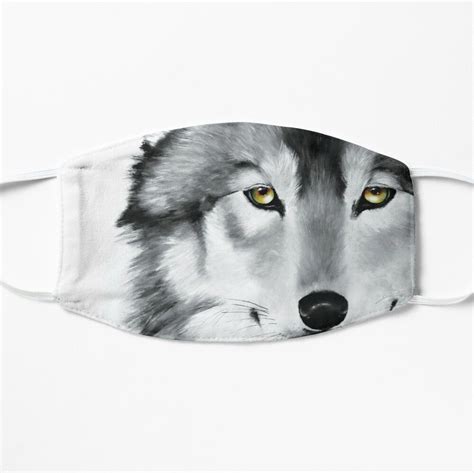 wolf stare  mask  tigressdragon mask wolf face mask design