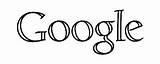 Google Logo Sketch Drawing sketch template