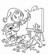 Noddy Coloring Pages Colouring Kids Colors Printable Cartoons Cartoon Color Land Paining Choose Painting Popular Board Recommended sketch template