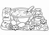 Keuken Koken Kleurplaat Malvorlagen Kuche Cuisine Coloriages Animaatjes sketch template