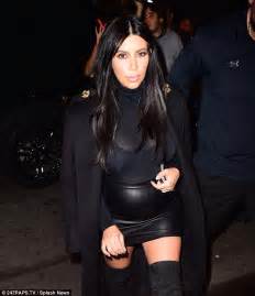 kim kardashian takes a break from nyfw to have dinner with her sisters daily mail online